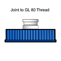 4021 Wide Mouth, Joint to Thread Inlet Adapter - Manufactured by NDS Technologies, Inc.