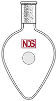 4022 Flask, Pear Shaped - Manufactured by NDS Technologies, Inc.