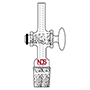 3730 Gas Inlet Adapter - Manufactured by NDS Technologies, Inc.
