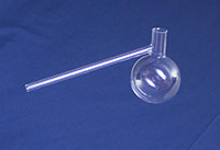 4066 Church Distilling Flask with Reference Lines - Manufactured by NDS Technologies, Inc., ndsglass.com
