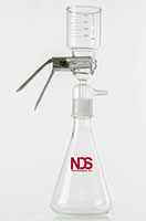4106-40 Microfiltration Apparatus with Filtering Flask and Frit - Manufactured by NDS Technologies, Inc.