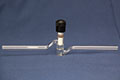 7148 High Vacuum Valve, Straight, PTFE Plug, without Tip O-Ring - Manufactured by NDS Technologies, Inc.